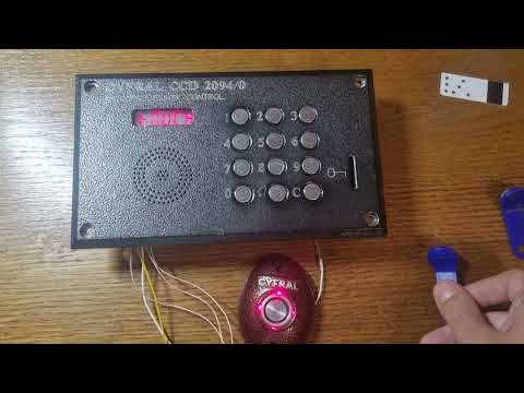 Видео: ТМ-ключ для оптического домофона