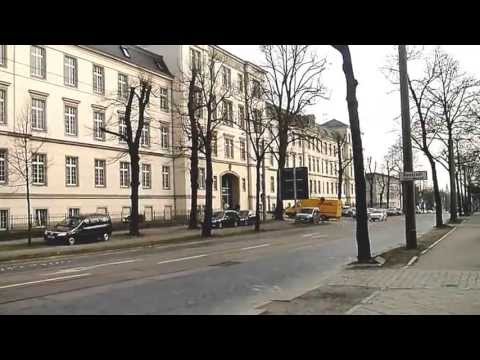Видео: ГСВГ ДРЕЗДЕН полк связи,Marienallee