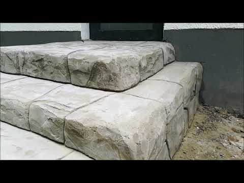 Видео: Делаю крыльцо из арт бетона!