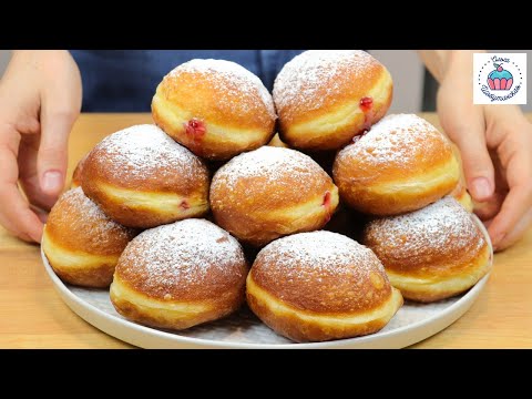 Видео: Очень нежные ПОНЧИКИ, которые Тают Во Рту! Тесто как Пух!