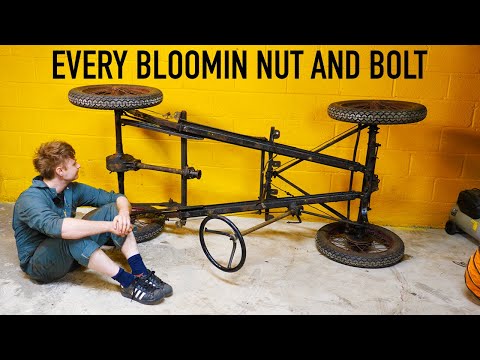 Видео: Разборка 100-летнего шасси Austin 7 от начала до конца