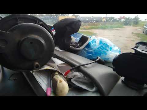 Видео: Снятие моторчика печки Ford Transit, отопитель Форд Транзит, печка Форд Транзит 2002