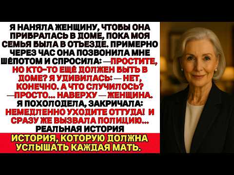 Видео: Я наняла уборщицу, когда дома никого не было. Вдруг она позвонила мне:— В вашем доме кто-то есть…