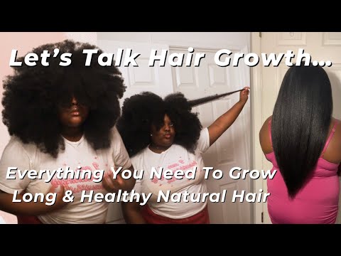 Видео: Я отрастаю на 1,5 дюйма в месяц, и вы тоже сможете | Всё, что вам нужно знать о методе 4C Hair Gr...