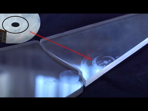 Видео: Волшебное стекло через которое Видно НЛО. Смотреть всем! Разгадка.