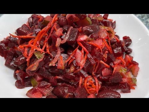 Видео: Этот салат из свёклы готовлю чаще всех — быстро, просто, вкусно!