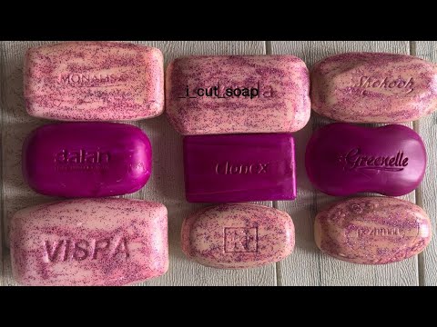 Видео: ASMR cutting dry soap/soap carving/relax video/резка сухого мыла