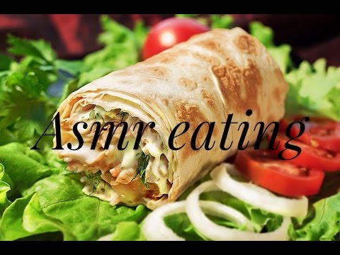 Видео: АСМР Итинг кушаю и делюсь рецептом шаурмы/шепот   / ASMR eating / whisper