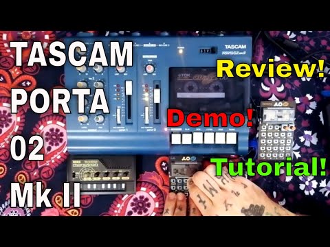Видео: Tascam Porta 02 Mk II | Обзор, руководство и демонстрация
