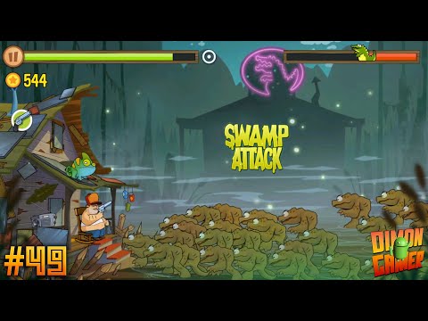 Видео: Прохождение игры Swamp Attack (Android) #49 (Подозрительно легко)