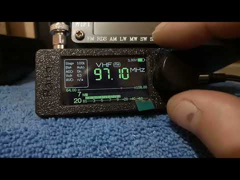 Видео: Mini SI4732 DSP радио.FM,RDS.