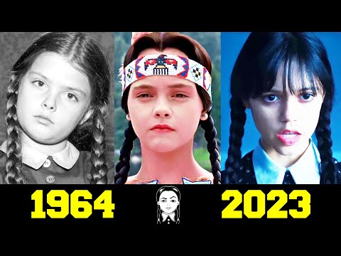 Видео: Уэнздей Аддамс - Эволюция (1964 - 2023) !