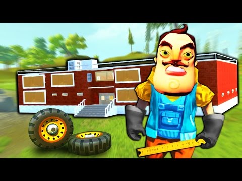 Видео: БЕГАЕМ ОТ СОСЕДА-УЧИТЕЛЯ В ШКОЛЕ С ЛОВУШКАМИ! - ПРИВЕТ СОСЕД В SCRAP MECHANIC ( Hello Neighbor )