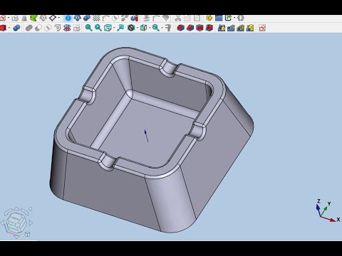 Видео: FreeCAD.#102. FreeCAD 1.0 Release Candidate. Пепельница