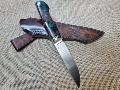 Видео: Нож "Печать Велеса" после рестайлинга и нож "Охотник" !!!