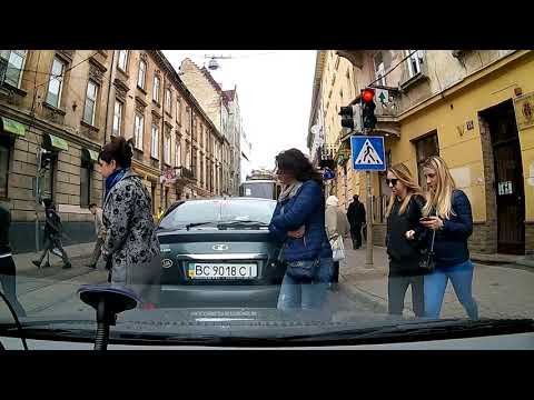 Видео: Вулицями Львова на авто #8 Франка - Лисенка - медуніверситет