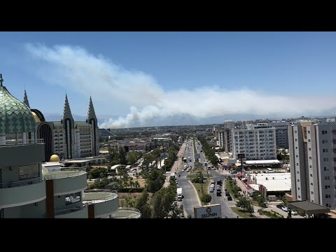 Видео: Смотрим отели которые находится в Ларе и рядом с нашим отелем Delphin Neo Palace