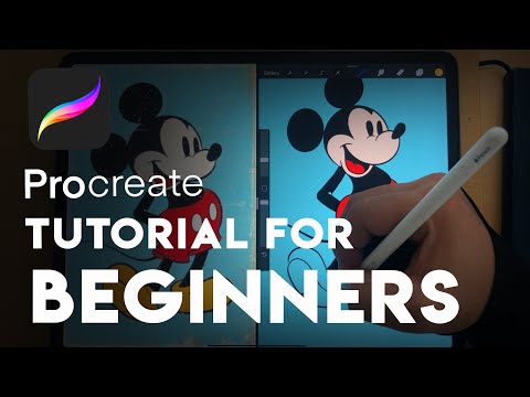 Видео: Как рисовать в Procreate для начинающих на iPad Pro