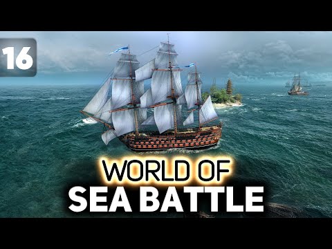 Видео: Психанул и купил самый дорогой корабль Santisima Trinidad 🏴‍☠️ World of Sea Battle [PC 2023] #16