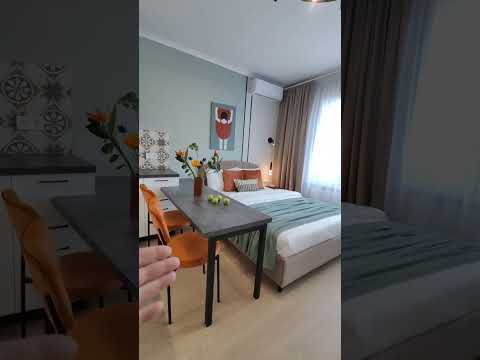 Видео: Обзор квартиры студии 24 м2, ЖК "Октябрьское поле"