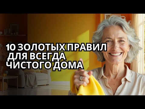 Видео: 10 ЗОЛОТЫХ ПРАВИЛ, ЧТОБЫ ДОМ ВСЕГДА БЫЛ ЧИСТЫМ БЕЗ УСИЛИЙ