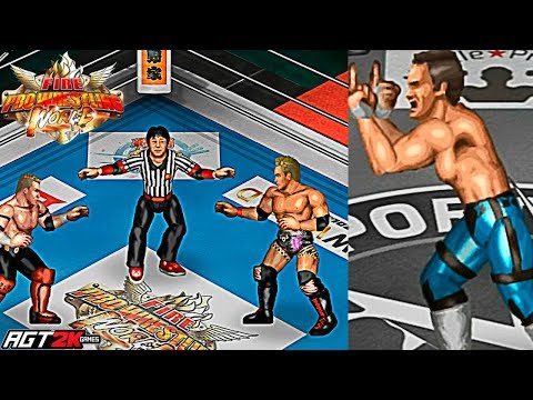 Видео: AGT - ИГРАЕМ В Fire Pro Wrestling World! (Игра, в которой можно поменять ВСЁ!)