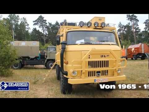 Видео: IFA-Tours Treffen 2011 in Ludwigsfelde mit W50 und L60  Teil 1/2  в Людвигсфельде с W50 и L60, часть