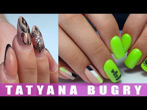 Видео: Исправляем Кривой ноготь/ Неоновый маникюр/ Меняем Форму ногтей/ Татьяна Бугрий
