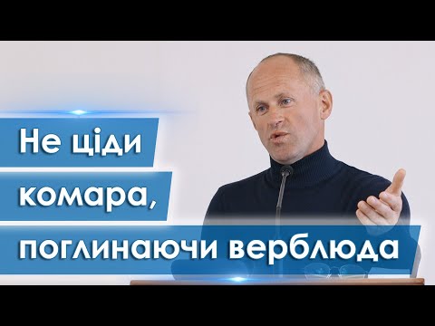 Видео: Не ціди комара, поглинаючи верблюда - Іван Пендлишак