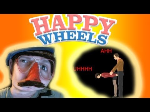 Видео: "За Трудовика епта эээ!"  Happy Wheels №3