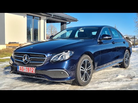 Видео: Шикарный седан из Швеции! Mercedes-Benz E200 W213. 1.6 дизель 2019 год. 22 тыс. пробег!!!