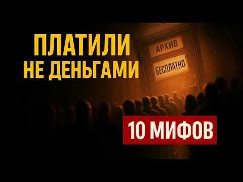 Видео: Цена советского «бесплатно»: 10 мифов и их реальная стоимость