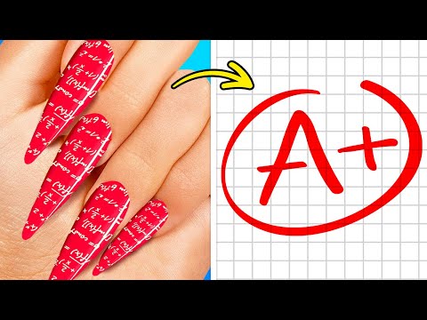 Видео: Учись умнее, а не усерднее! Гениальные школьные лайфхаки от 123 GO!