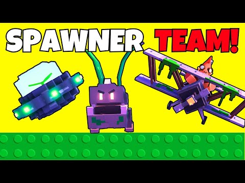 Видео: Сможет ли наша КОМАНДА СПАВНЕРА ОП победить в режиме IMPOSSIBLE MODE в Garden Tower Defense?