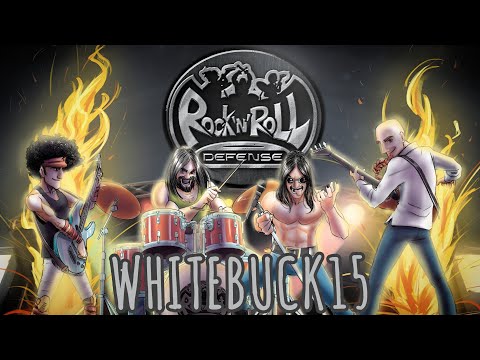 Видео: Прохождение игры Rock 'N' Roll Defense (частично)