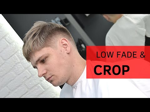 Видео: Мужская стрижка Кроп crop & low fade