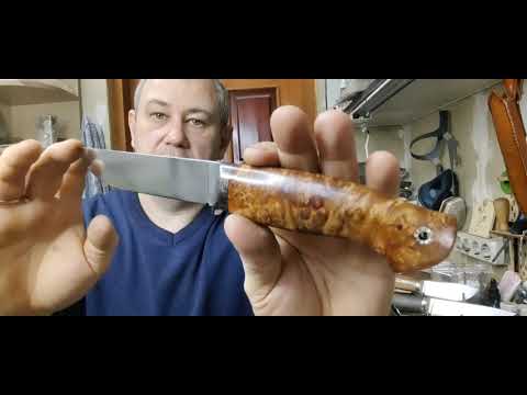 Видео: Авторские работы. Ножи на заказ. Посвящается "великим" рыбакам-сборщикам...🔥