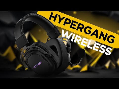 Видео: HYPERGANG WIRELESS TRI-MODE: перша бездротова гарнітура від HATOR