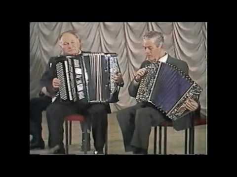 Видео: Саратовские переборы 1986, играют баянисты из Ленинграда