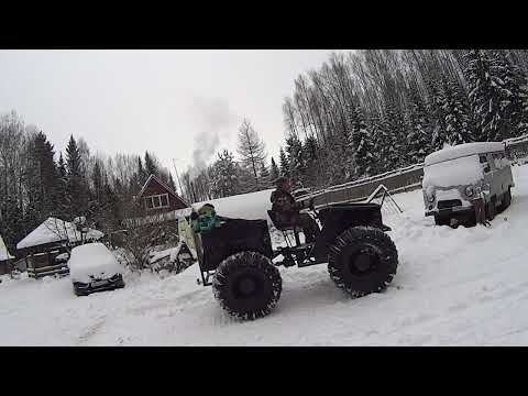 Видео: каракат-переломка Аллигатор, из Кирова