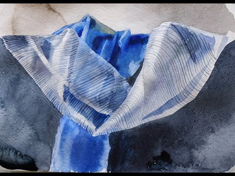 Видео: Учимся рисовать тюль.