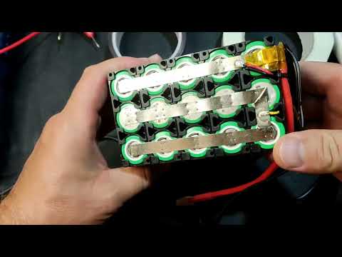 Видео: Акумулятор для коропового кораблика RT ODESSA SPORT. 2170 Samsung 50s - 3s5p, 1125g. Ч-4