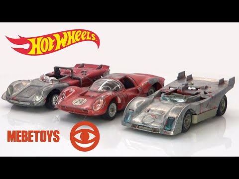 Видео: Реставрация Ferrari P4, Ferrari 312 PB и Alfa Romeo 33/3 от Hot Wheels Mebetoys.