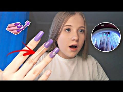 Видео: НАРАЩИВАЮ НОГТИ САМА СЕБЕ В ПЕРВЫЙ РАЗ 💅 (гелевые типсы с WILDBERRIES)