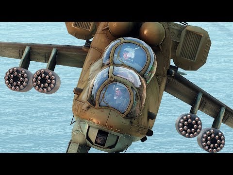 Видео: Сплошное везение — Ми-24В — ArmA 3 — Серьёзные Игры на Тушино