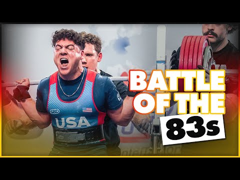 Видео: Джо против Юринса против Аде | Чемпионат мира IPF 83 кг 2025