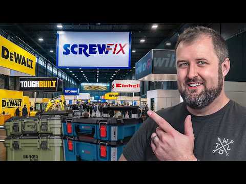 Видео: Я посетил Screwfix Live, чтобы найти странные инструменты!