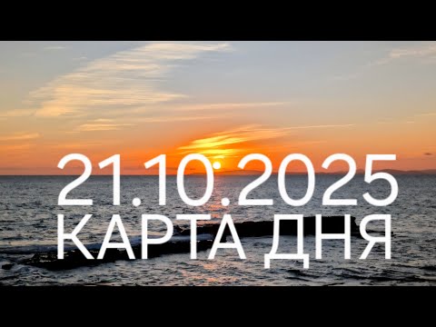 Видео: 21  октября 2025 | карта дня | все знаки зодиака 🃏🍀💫