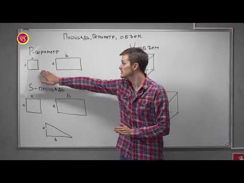 Видео: Площадь, периметр, объём. 4 класс