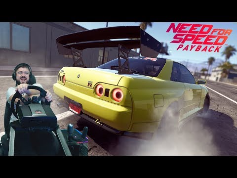 Видео: Need for Speed Payback - Строим злую Годзиллу - Nissan Skyline R32